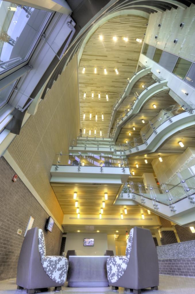Gainesville-State-Academic-IV-Atrium-from-1st-looking-up